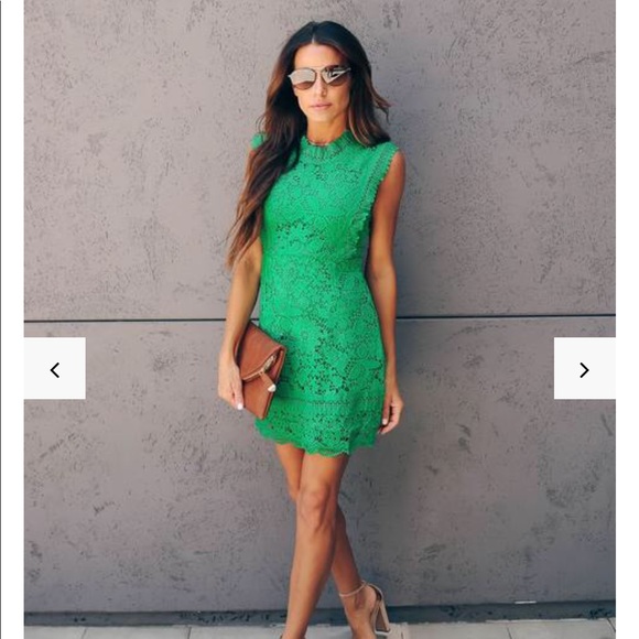 NWT— Vici Collection dress — Kelly Green—Small - Picture 1 of 2